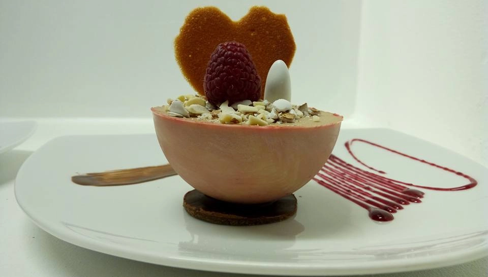 Amour au chocolat et à la framboise